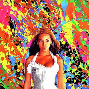 300x300 Beyonce Paintings Fine Art America - Painting Of Beyonce