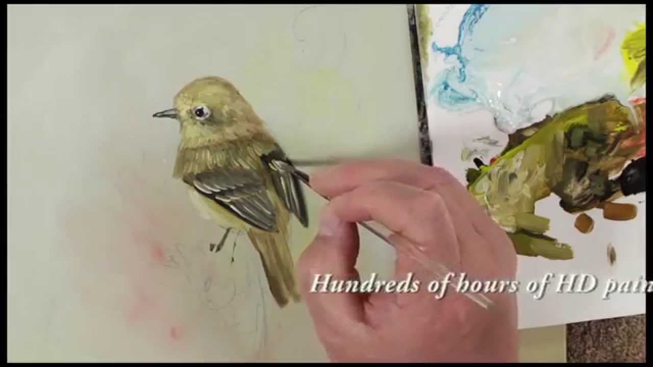 1280x720 Painting Birds With Heritage Acrylics - Painting Of Birds In Acrylic