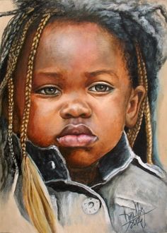 236x330 61 Best A R T ~ African Children By Dora Alis Images - Painting Of Black Children