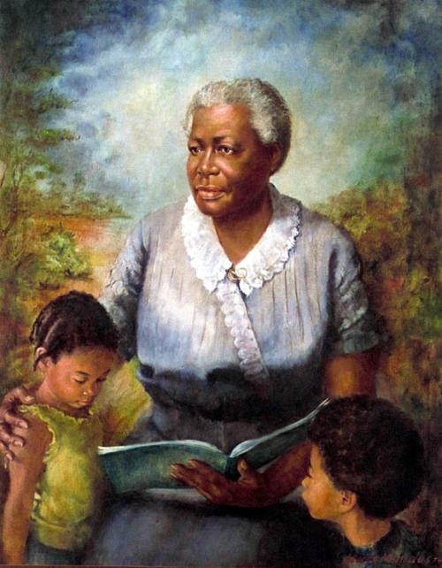 500x642 Black School Children Tumblr - Painting Of Black Children