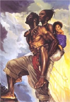 270x396 Pictures Of Black Love Art Collection - Painting Of Black Couples In Love
