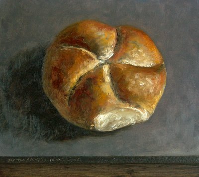 400x355 Postcard From Holland - Painting Of Bread