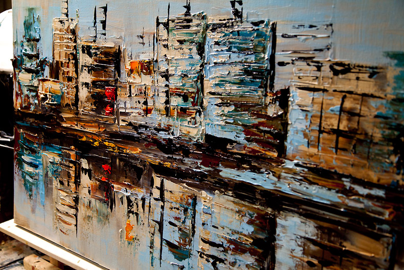 788x526 Painting - Painting Of Buildings