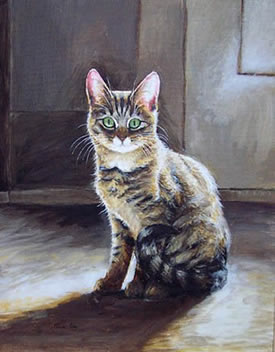 275x352 Celia Pike Animal Protection Trust - Painting Of Cats