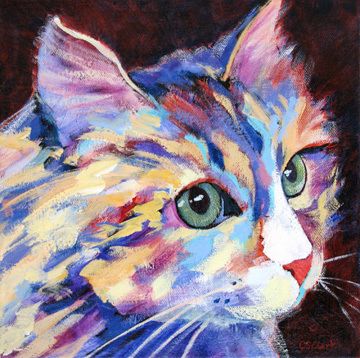 360x358 Pet Painting Of Cat Artistic Kreations - Painting Of Cats
