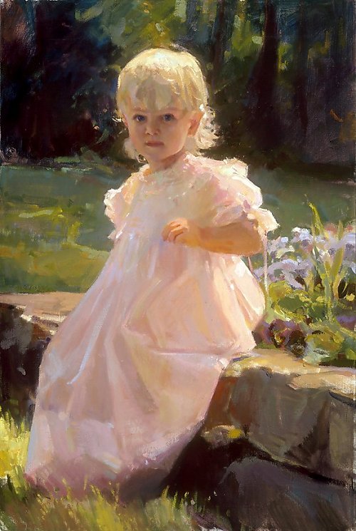 500x745 Is Painting Simply An Imitative Art - Painting Of Child
