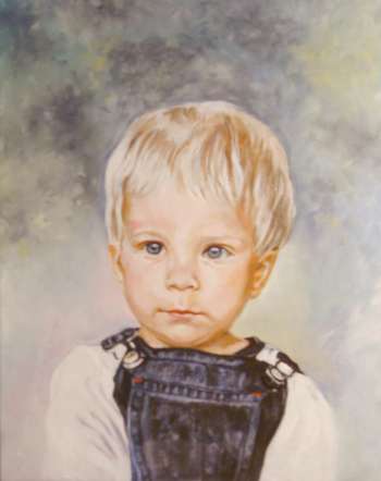 350x442 Children Paintings And Children Pictures By Uk Artist Shela Nye - Painting Of Child