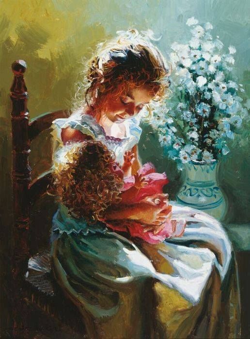 516x698 The 354 Best Paintings Of Children Images On Art - Painting Of Children