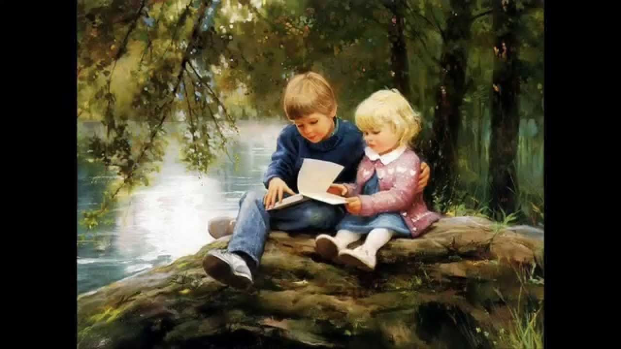 1280x720 Donald Zolan Paintings Of Children - Painting Of Children