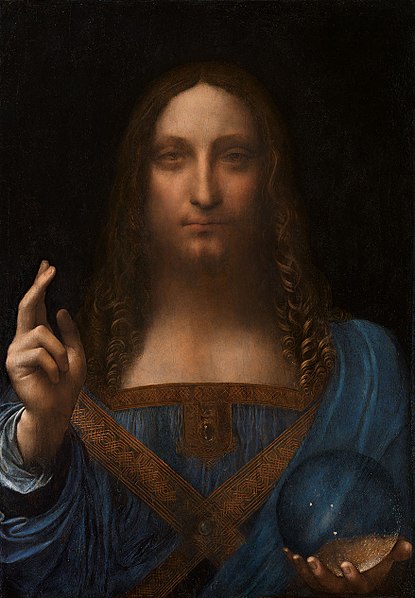 415x598 Leonardo Da Vinci's Controversial Painting Of Christ Sold - Painting Of Christ