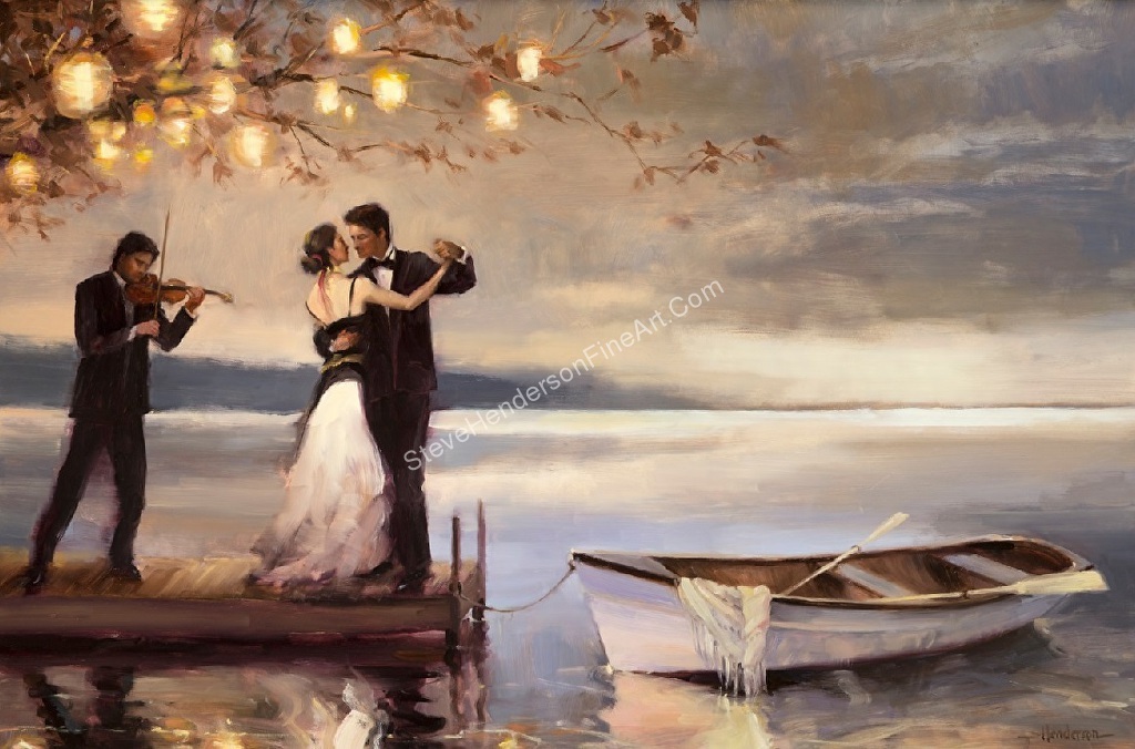 1024x676 Steve Henderson - Painting Of Couple Dancing
