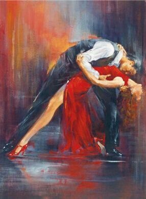 286x389 Andrew Atroshenko .or Pedro Alvarez I Find This Post - Painting Of Couple Dancing
