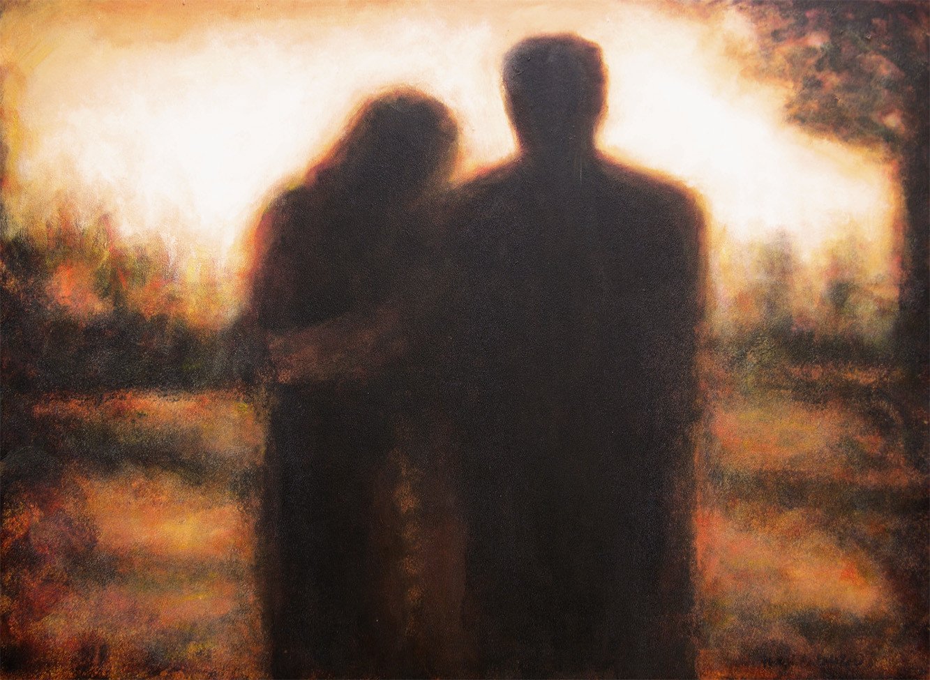 1333x975 Romantic Artwork - Painting Of Couples In Love