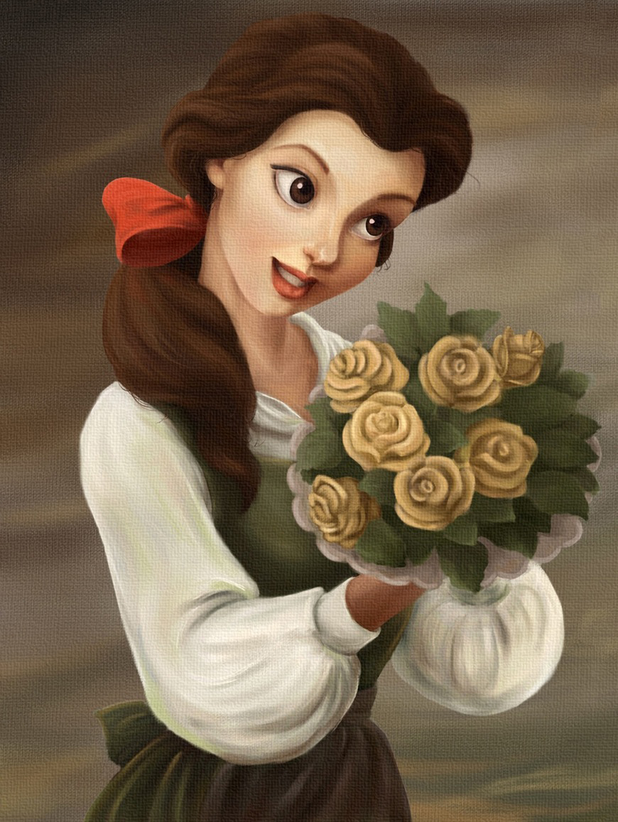 Painting Of Disney Princess at PaintingValley.com | Explore collection ...