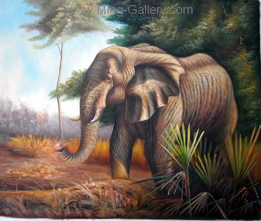 890x754 Anp0007 - Painting Of Elephants