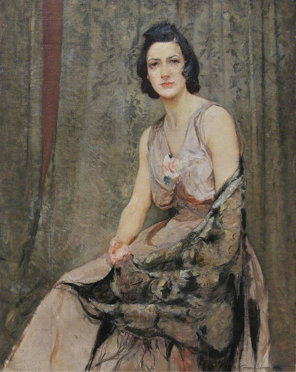 956x1200 Portrait Of Esther Borough Johnson Art Uk - Painting Of Esther