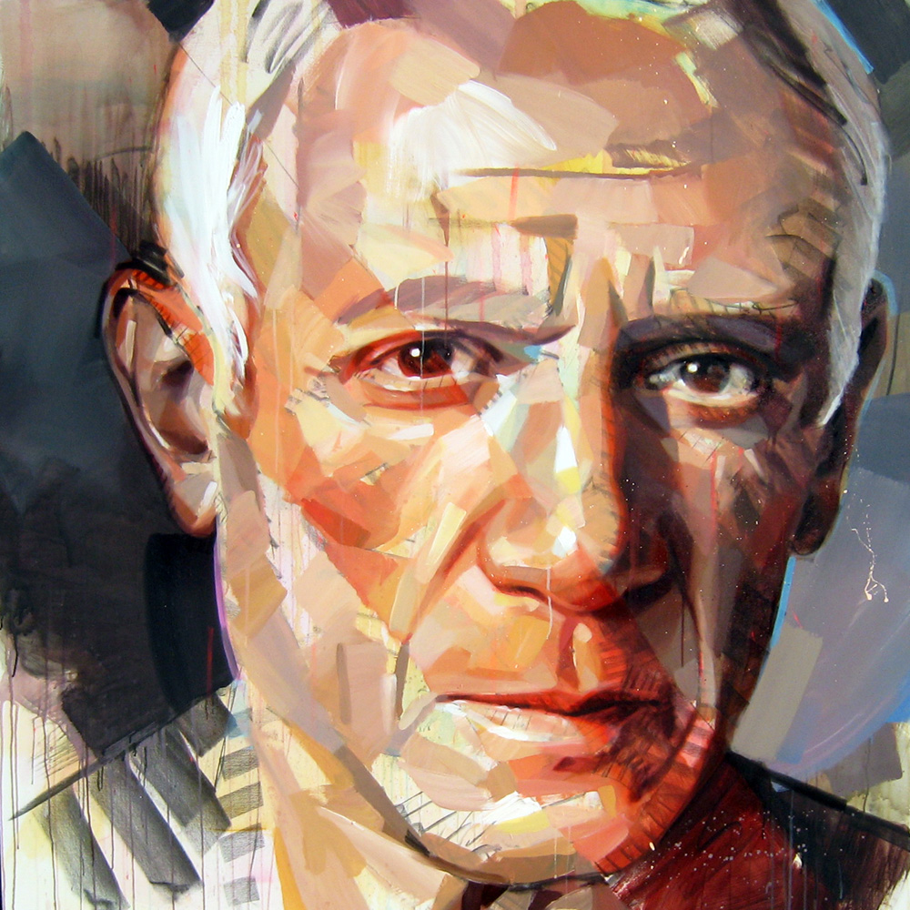 1000x1000 Ek Interview Pascal Vilcollet Empty Kingdom - Painting Of Faces