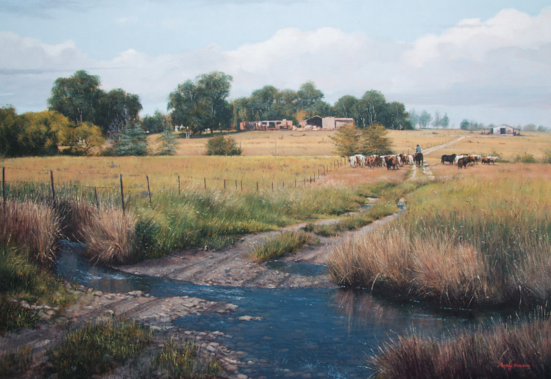 800x550 Farm Scenes - Painting Of Farm Scenes