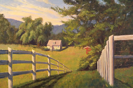 463x309 Hudson Valley Painter Blog Archive Morning - Painting Of Farm Scenes