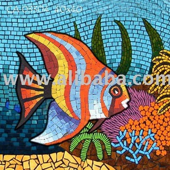 350x350 Decoration - Painting Of Fish In Water