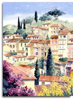 251x337 Prints Of Watercolour Paintings Of France, By Watercolour Artist - Painting Of France