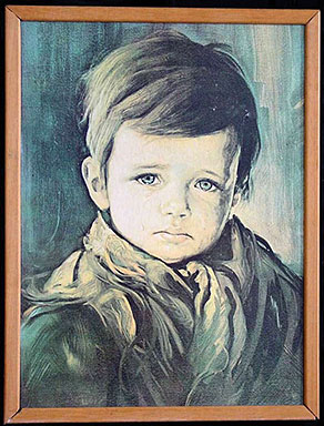 292x384 Curse That Painting! - Painting Of Girl Crying