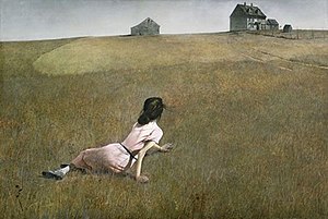 300x201 Christina's World - Painting Of Girl In A Field