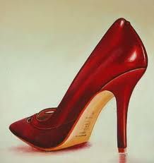 218x231 Jc 002 - Painting Of High Heel Shoes
