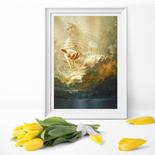 220x220 Buy God Poster And Get Free Shipping - Painting Of Jesus Reaching Into Water