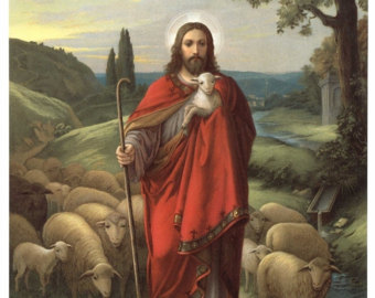 340x270 Jesus Pendant The Good Shepherd Free Shipping - Painting Of Jesus The Good Shepherd