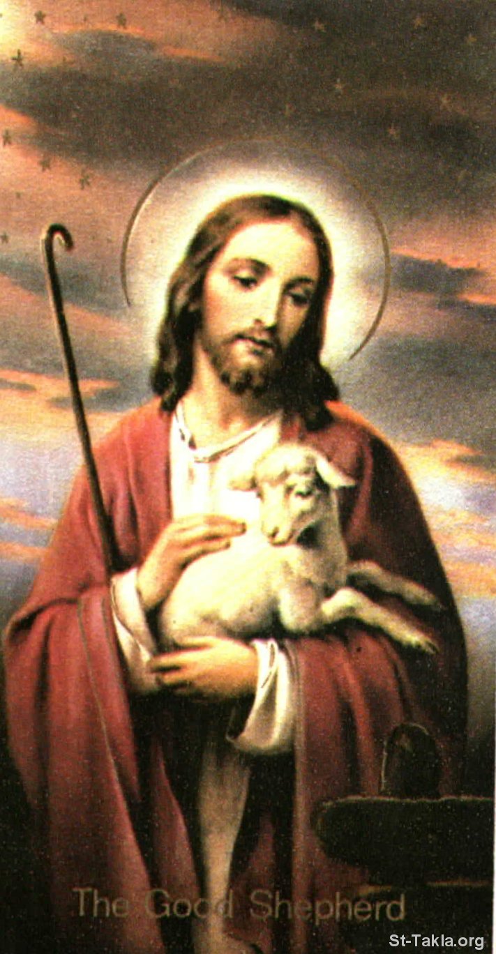 711x1368 Theology Of Andrew Good Shepherd Iconography - Painting Of Jesus The Good Shepherd