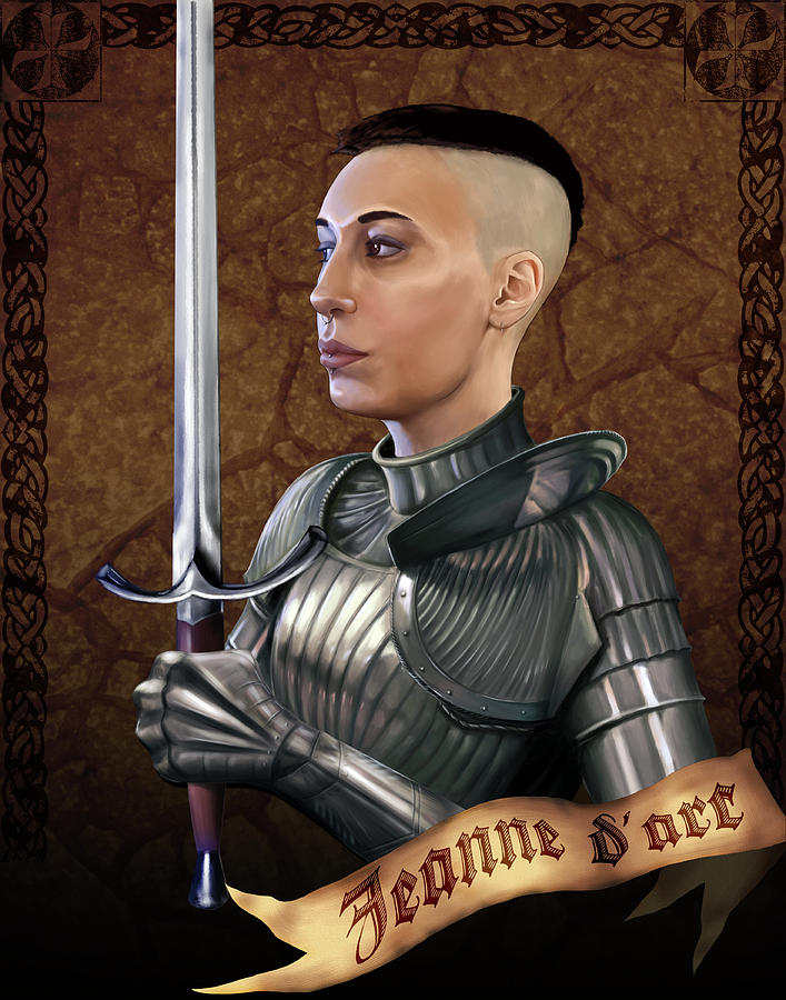 707x900 Joan Of Arc - Painting Of Joan Of Arc