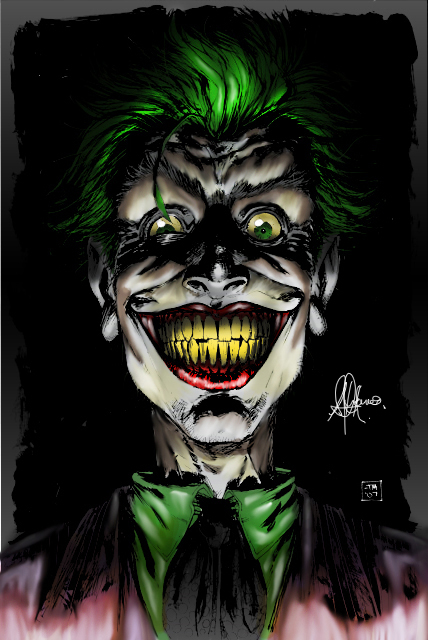 428x640 Jokerly Painting Byliinesongs - Painting Of Joker
