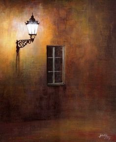 236x290 Interior Painting Original Oil Antique Lamp Original Art Painting - Painting Of Lamp