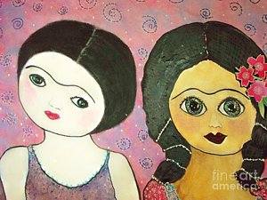 300x225 Little Black Girl Paintings - Painting Of Little Black Girl