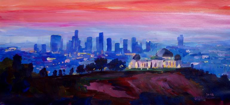 770x354 Saatchi Art Los Angeles - Painting Of Los Angeles