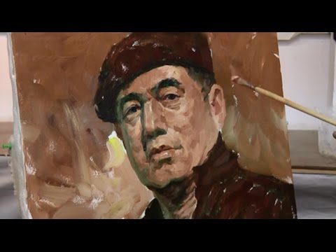 480x360 Oil Portrait Painting Of A Man By Master Artist - Painting Of Man