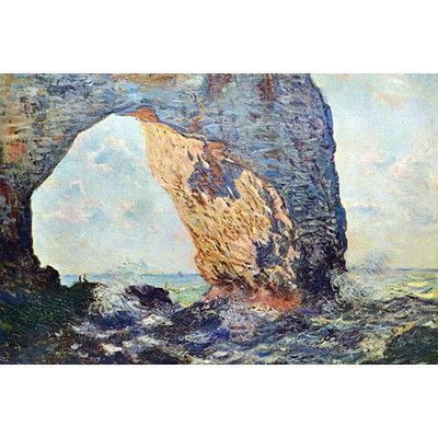 400x400 Buyenlarge - Painting Of Man Looking Over Cliff