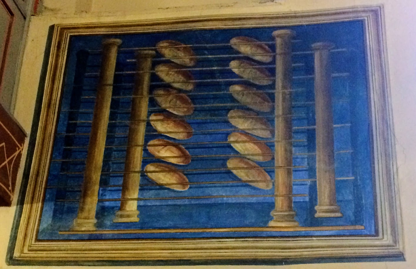 1416x918 Patrick Comerford - Painting Of Man Praying Over Loaf Of Bread