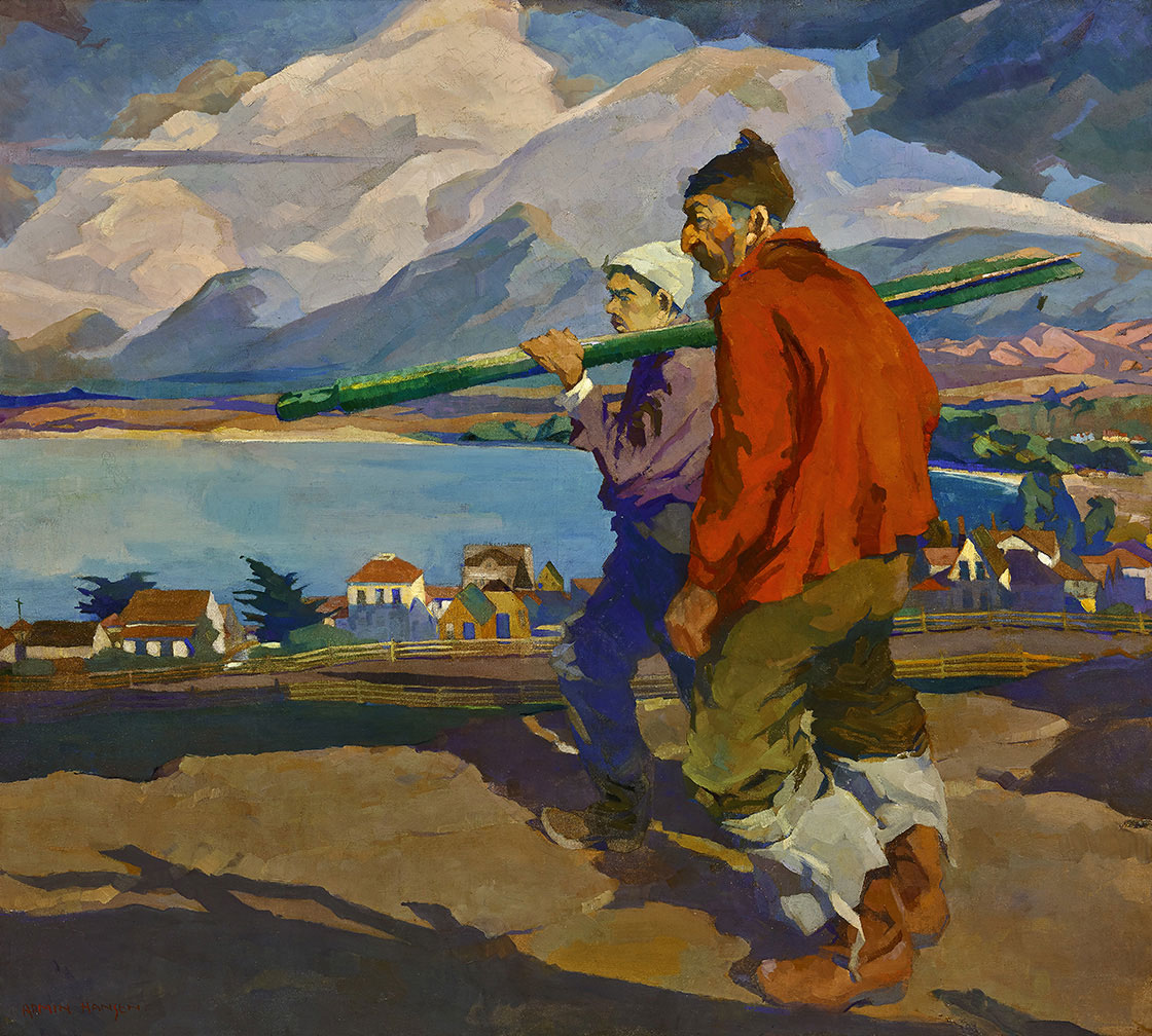 1120x1008 Men Of The Sea - Painting Of Men