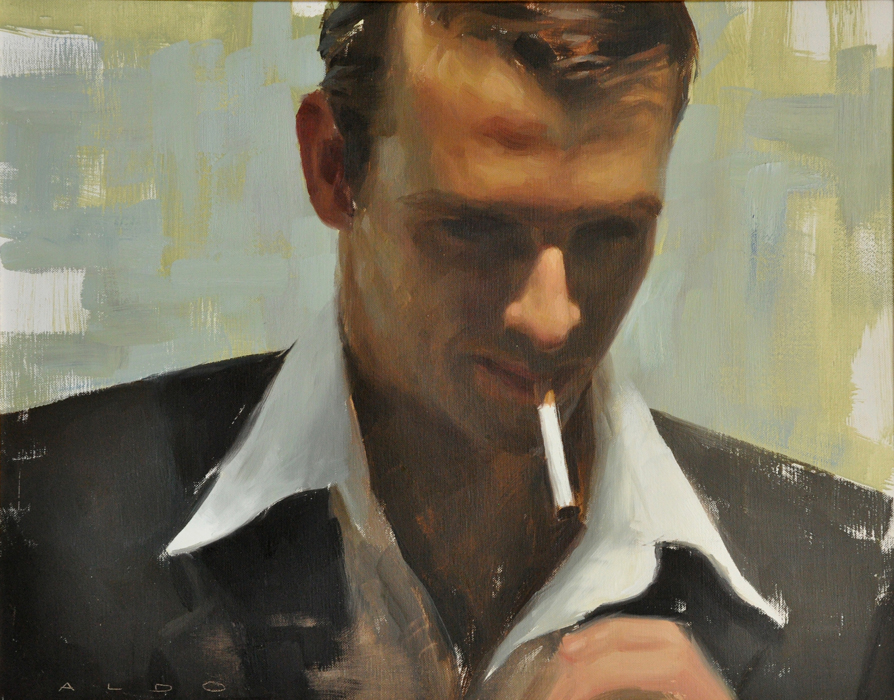 894x700 Men Painting Men, The Catto Gallery, London. - Painting Of Men