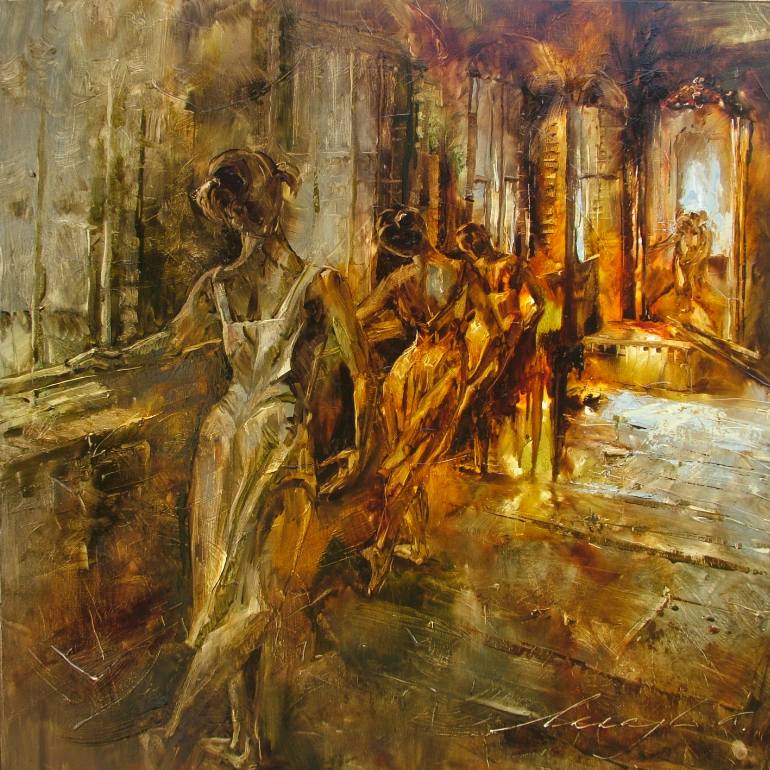 770x770 Saatchi Art Of Painting By Andrew Manaylo - Painting Of Mirror