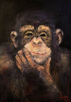 236x341 User No Longer Available Saatchi Art, Saatchi And Monkey - Painting Of Monkeys