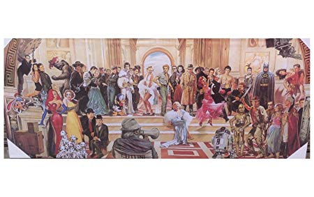 450x283 Hollywood Film Movie Stars Iconic Legends Canvas Wall Art Ready - Painting Of Movie Stars