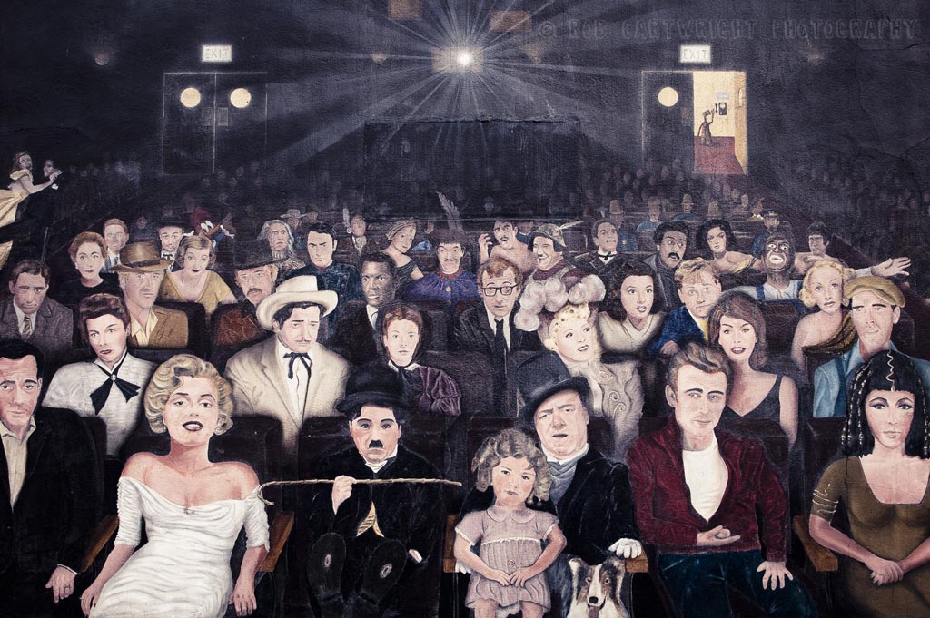 1024x681 The Hollywood Walk Of Fame Saturday 17 March Day 237 - Painting Of Movie Stars