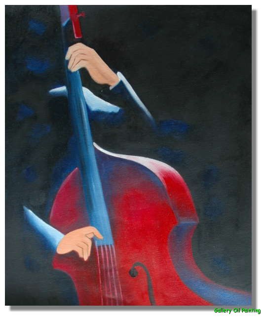 535x644 Musical Instruments Oil Painting - Painting Of Musical Instruments