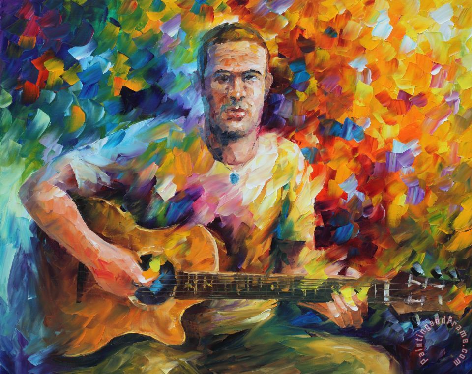 960x761 Leonid Afremov Musician Art Painting For Sale - Painting Of Musicians