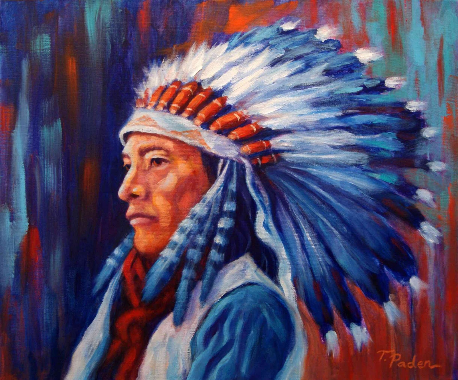 Painting Of Native American at Explore collection