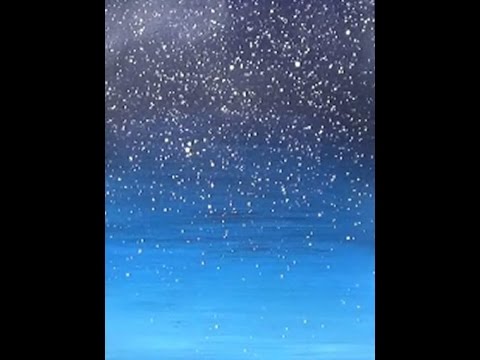 480x360 Acrylic Painting Easy Night Sky With Stars - Painting Of Night