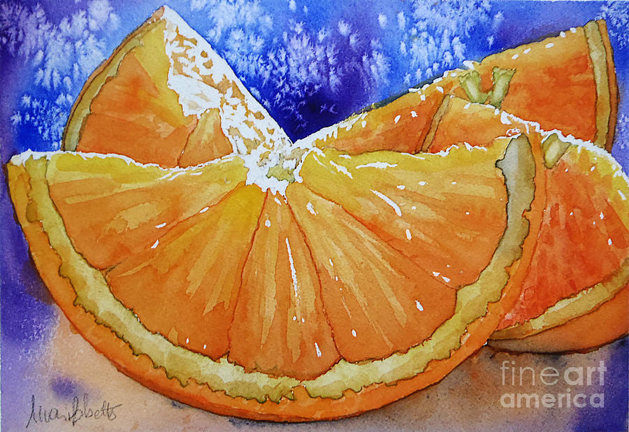 900x618 Oranges - Painting Of Oranges